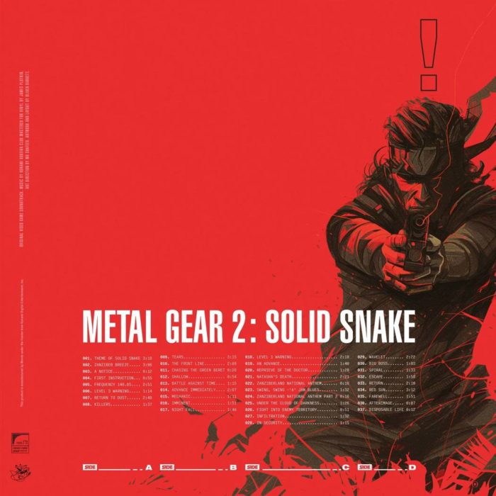 Metal Gear 2: Solid Snake <h6><i>Original Video Game Soundtrack</i></h6> - Image 2